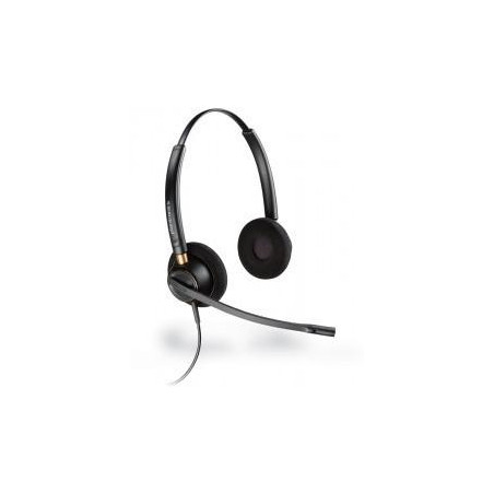 (89434-02) HP POLY AURICULARES DE DIADEMA BIAURAL C/ MICRÓFONO CABLE ENCOREPRO HW520 NEGRO
