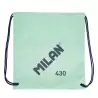 (08420SNCGR) MILAN BOLSA MOCHILA SINCE 1918 VERDE