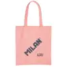 (62101SNCP) MILAN BOLSA DE MANO TOTE BAG SINCE 1918 ROSA