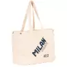 (62102G403BG) MILAN TOTE BAG GIIGANTE 403 SINCE 1918 BEIGE