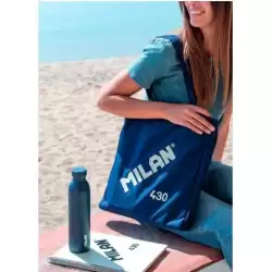 (62102SNCB) MILAN BOLSO SHOPPER COLECCIÓN 430 SINCE 1918 AZUL MARINO