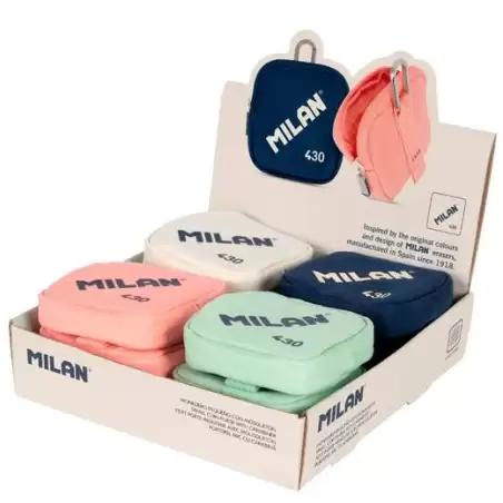 (62104SNCD12) MILAN MONEDERO PEQUEÑO SINCE 1918 EXPOSITOR 12 UD C/SURTIDOS