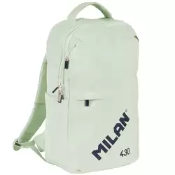 (624201SNCGR) MILAN MOCHILA URBANA COMPACTA CON CIERRE DE SEGURIDAD 15L COLECCIÓN 430 SINCE 1918 VERDE