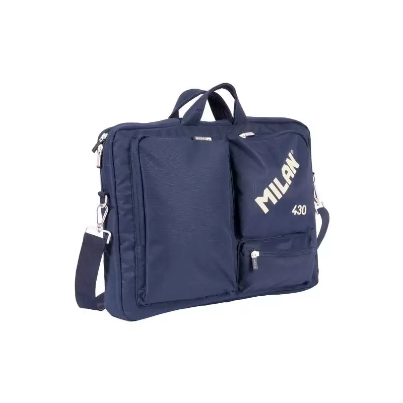 (624303SNCB) MILAN MALETÍN PARA PORTÁTIL 17" COLECCIÓN 430 SINCE 1918 AZUL