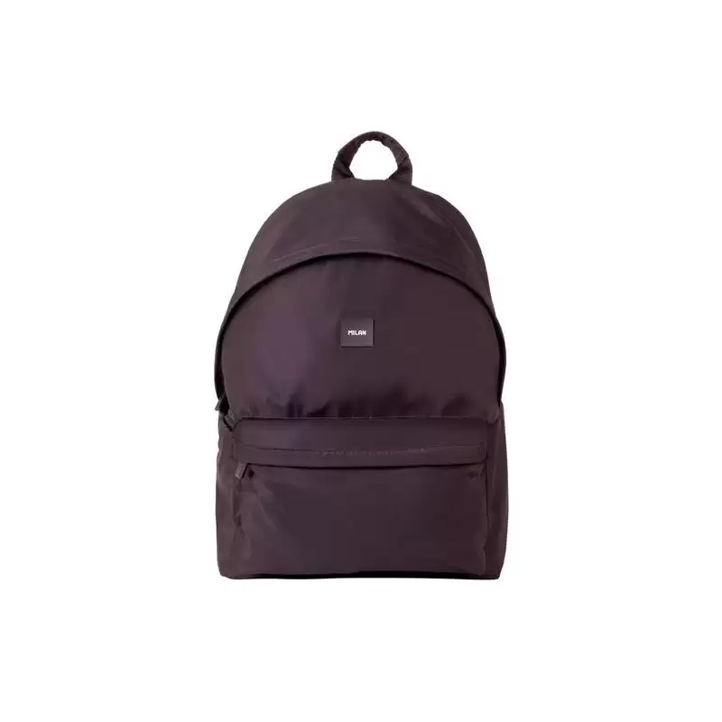 (624605DW) MILAN MOCHILA URBANA CLÁSICA 2 CREMALLERAS 22L SERIE SHADOW NEGRO