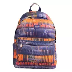 (624605FZ) MILAN MOCHILA URBANA CLÁSICA 2 CREMALLERAS 22L SERIE ESPECIAL FIZZ