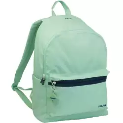 (624605SNCGR) MILAN MOCHILA URBANA CLÁSICA 2 CREMALLERAS 22L SERIE 1918 VERDE