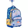 (625601BD) MILAN MOCHILA CON RUEDAS 6 CREMALLERAS 25L  SERIE ESPECIAL BLUE ODYSSEY