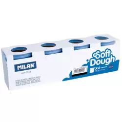 (9135118004) MILAN PASTA BLANDA SOFT DOUGH BOTE 116GR NEGRO CAJA 4 UD