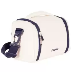 (08808SNCBG) MILAN BOLSA ISOTÉRMICA PORTA ALIMENTOS GRAN CAPACIDAD 5L COLECCIÓN 430 SINCE 1918 BEIGE