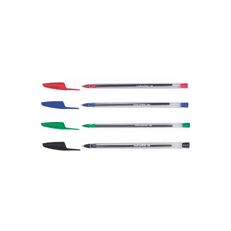 (BC188-50-3) MOLIN BOLÍGRAFO BASIC CRISTAL BALL POINT PEN AZUL