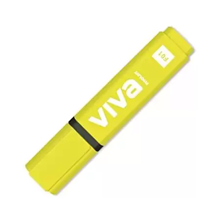 (RTF240-10-1) MOLIN MARCADOR FLUORESCENTE VIVA AMARILLO