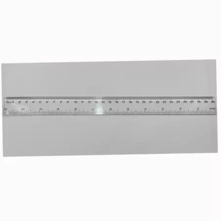 (SCG991) MOLIN REGLA ESCOLAR 30CM TRANSPARENTE