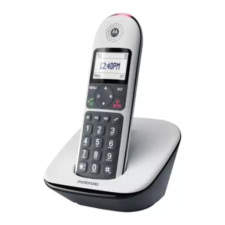 (107CD5001WHITE) MOTORA TELEFONO INALAMBRICO CD51001 BLANCO DECT DIGITAL