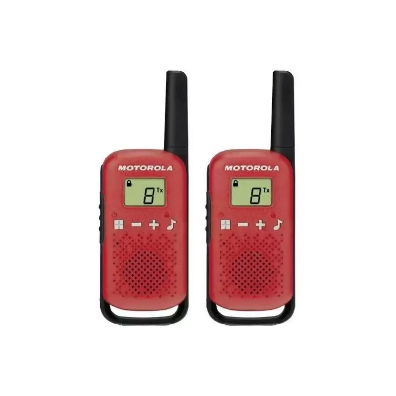 (B4P00811RDKMAW) MOTOROLA WALKIE TALKIE T42 ROJO