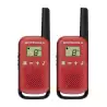 (B4P00811RDKMAW) MOTOROLA WALKIE TALKIE T42 ROJO