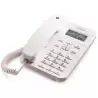 (E08000CT2N1AES) MOTOROLA TELEFONO FIJO C/ CABLE CT202 BLANCO