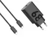 (SJMC682) MOTOROLA CARGADOR PARED CON CABLE USB-C TURBO POWER GAN 68W