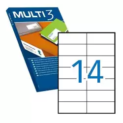 (04710) MULTI-3 ETIQUETAS ADHESIVAS 105X42