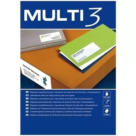 (04729) MULTI-3 ETIQUETAS ADHESIVAS 99