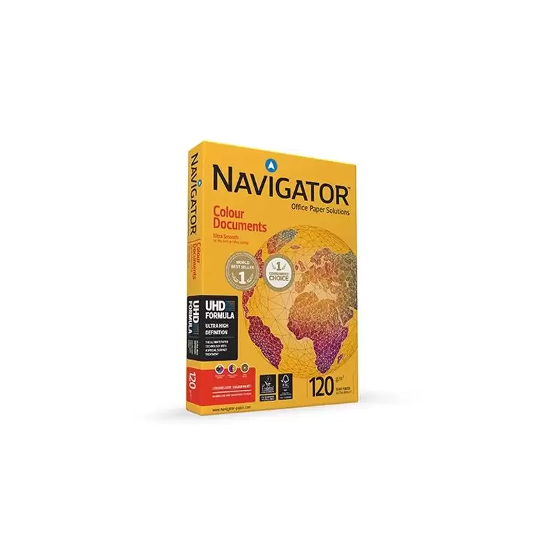 (NAVI 120GR) NAVIGATOR A4 120GR COLOR DOCUMENTS - 250 HOJAS POR PAQUETE