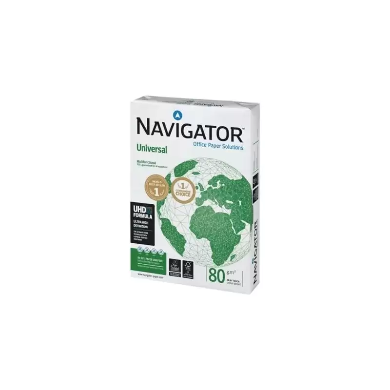 (NAVI A3) NAVIGATOR PAPEL UNIVERSAL A3 80GR (CAJA 5 PAQUETES)