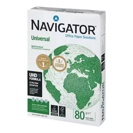 (NAVI A3) NAVIGATOR PAPEL UNIVERSAL A3 80GR (CAJA 5 PAQUETES)