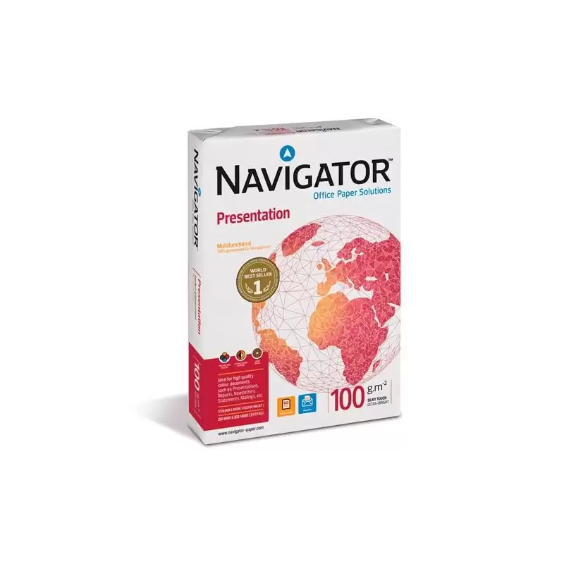 (NAVI100 A4) NAVIGATOR A4 100GR UNIVERSAL -5 PAQUETES-