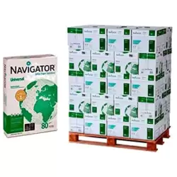 (NAVIGATOR PALLET) NAVIGATOR A4 80GR UNIVERSAL 1 PALET-300 PAQUETES- *** SOLO PENINSULA Y SERVICIO PUERTA BAJO