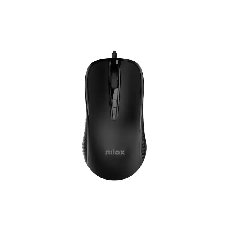 (MOUSB1014) NILOX RATÓN CABLE USB 2400DPI NEGRO