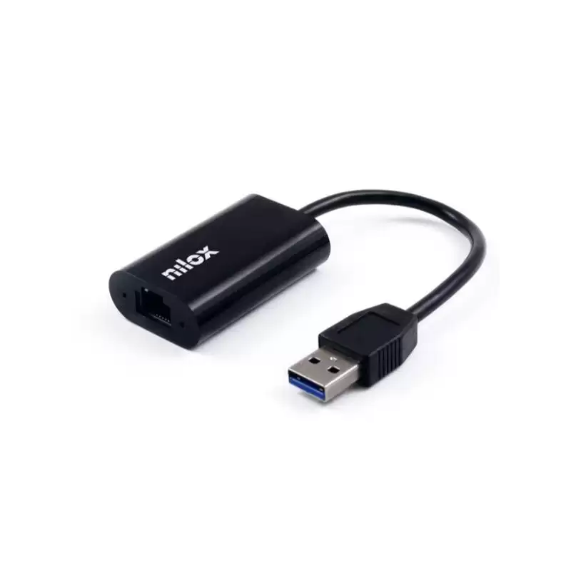 (NXADAP05) NILOX CABLE ADAPTADOR USB A  A RJ45 M/H NEGRO
