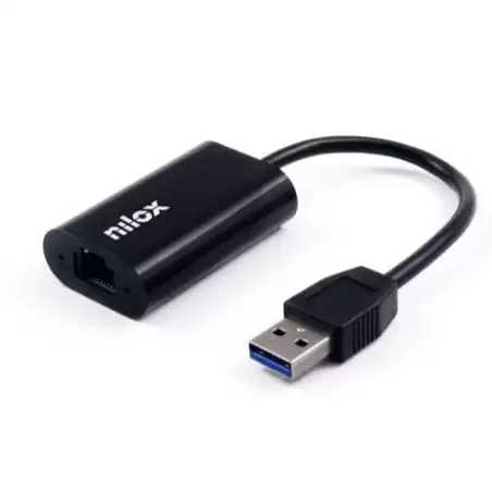 (NXADAP05) NILOX CABLE ADAPTADOR USB A  A RJ45 M/H NEGRO