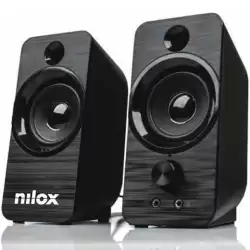 (NXAPC02) NILOX ALTAVOCES PC 6W USB NEGRO