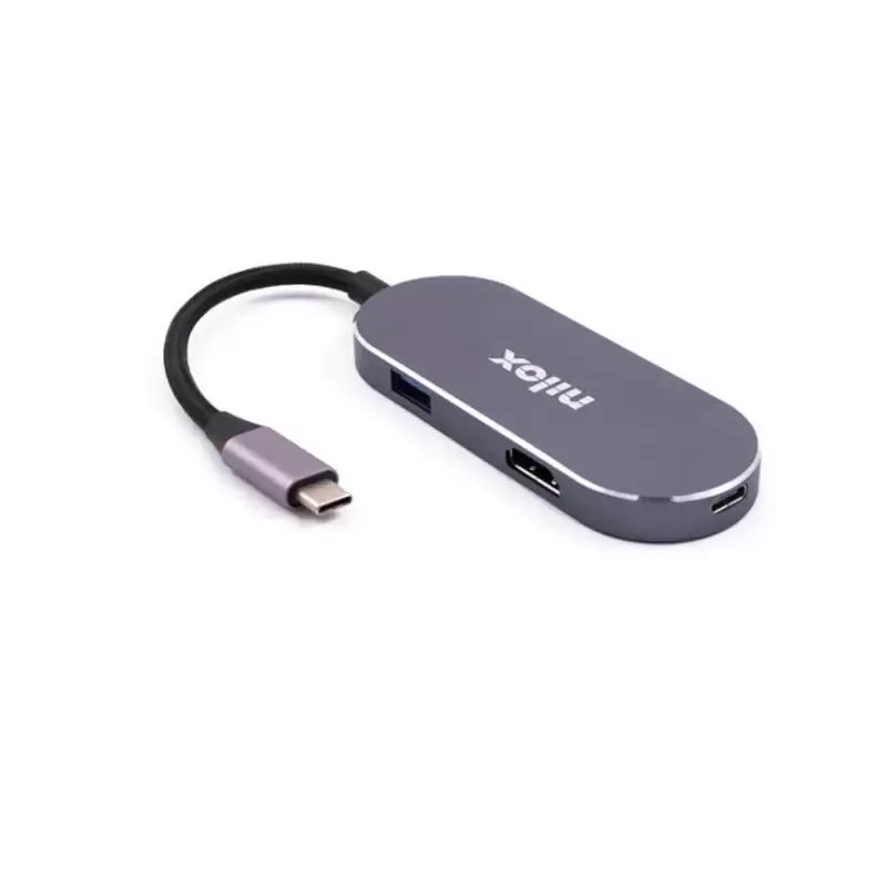 (NXDSUSBC01) NILOX DOCK STATION 3 PUERTOS USB 3.0 1