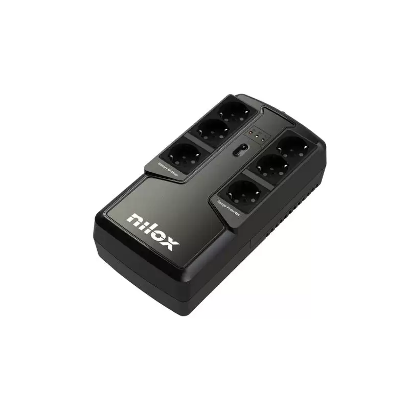 (NXGCLIO8501X5V2) NILOX UPS 850 VA SAI LINEA INTERACTIVA 1 TOMA 595 W