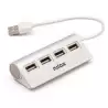 (NXHUB04ALU2) NILOX HUB 4 PUERTOS USB 2.0 CABLE 15