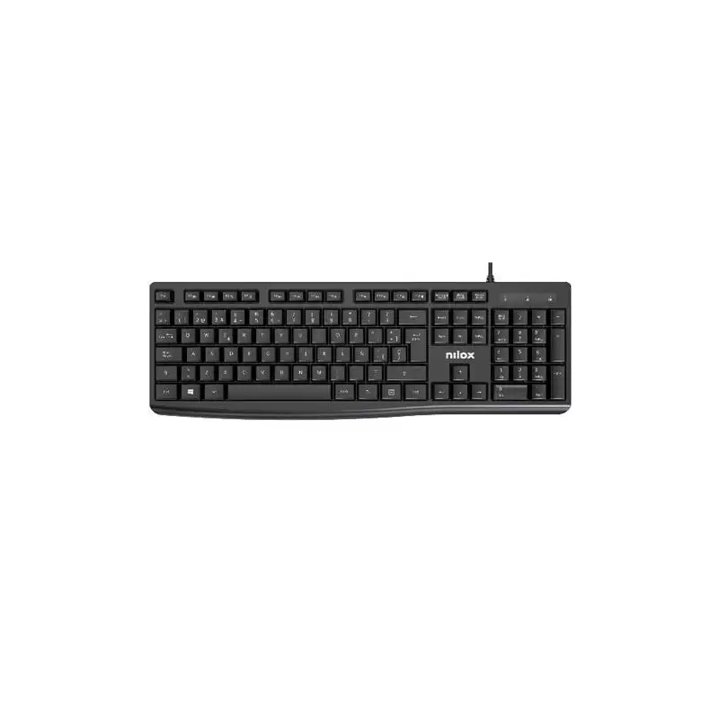(NXKBE000013) NILOX TECLADO CABLE USB NEGRO ESPAÑOL