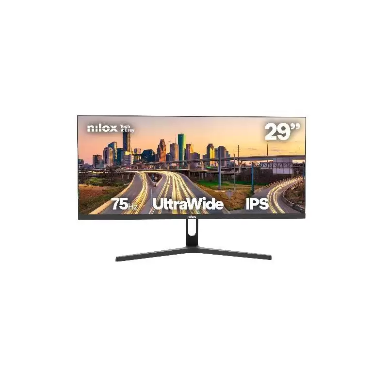 (NXM29UW01) NILOX MONITOR DESKTOP 29" 4MS  2560X1080 75HZ 21:9 DP/HDMI