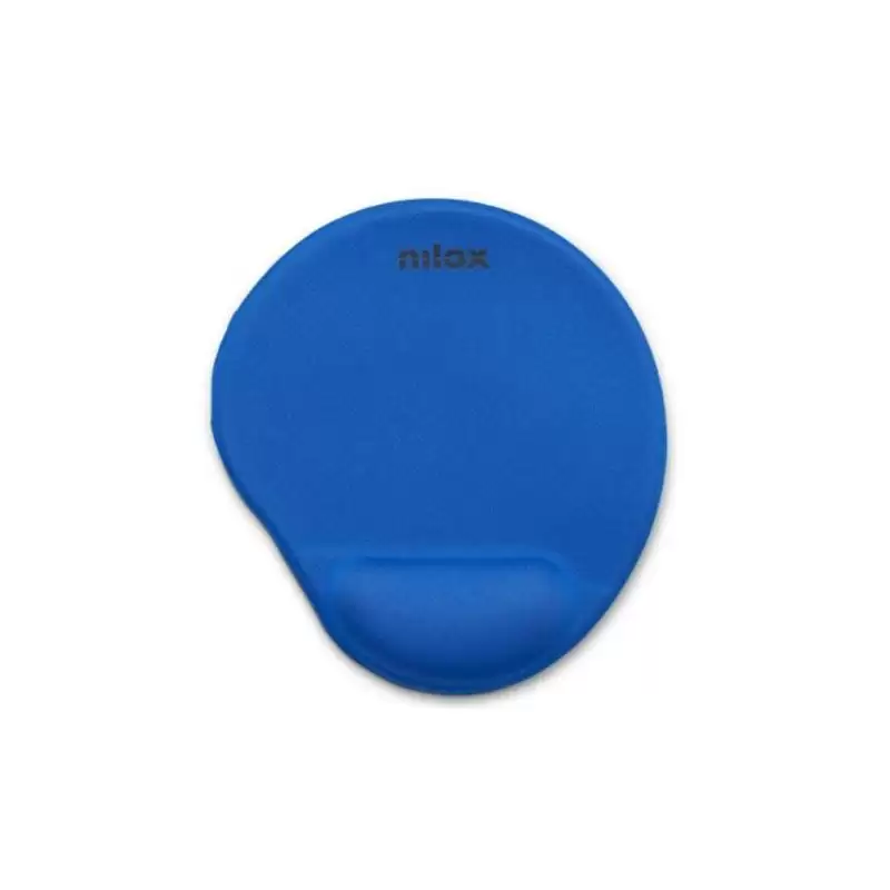 (NXMPE02) NILOX ALFOMBRILLA ERGONOMICA PARA RATON AZUL