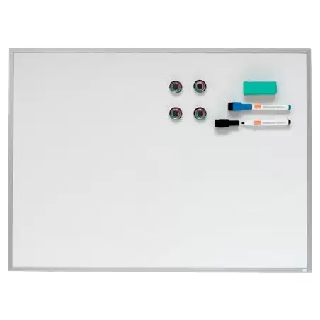 (1903777) NOBO PIZARRA MAGNÉTICA PEQUEÑA MARCO ALUMINIO 58.5X43CM BLANCO