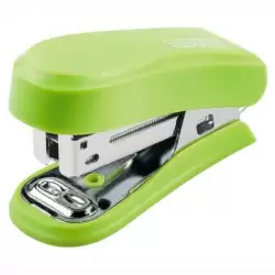 (020-1909) NOVUS MINI GRAPADORA VERDE METÁLICO