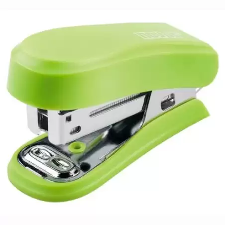 (020-1909) NOVUS MINI GRAPADORA VERDE METÁLICO