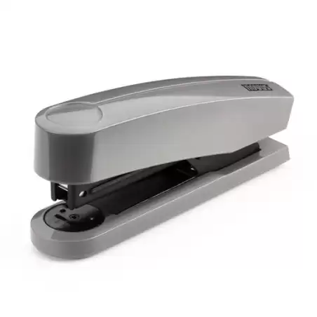 (020-1956) NOVUS GRAPADORA B2 COLORID 2.0 24/6 DIN SUPER GRIS CLÁSICO