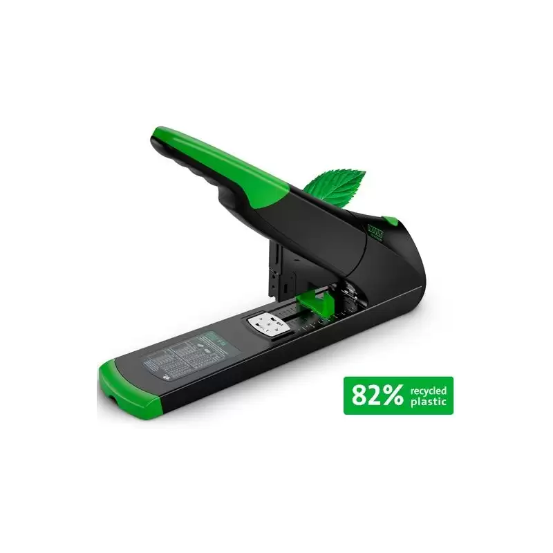 (023-0066) NOVUS GRAPADORA DE GRUESOS B56 RE+NEW HEAVY DUTY NEGRO 200 HOJAS