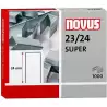 (042-0644) NOVUS GRAPAS SUPER 23/24 PARA GRAPADORAS DE GRUESOS CAJA 1000 UD