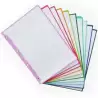(11011) OFFICE BOX RECAMBIO PAPEL CARPETA & BLOCK A4+ COLORLINE 100H 5X5 90GR 10 BANDAS COLOR
