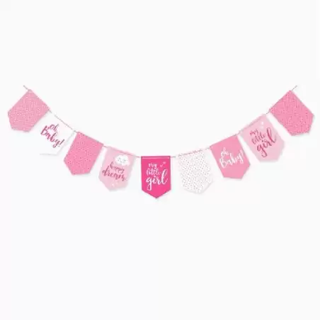 (102-1087) OH YEAH GUIRNALDA BABY SHOWER 9 PIEZAS 4