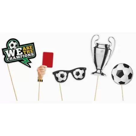 (116-1006) OH YEAH PHOTOCALL FÚTBOL SET DE 5 PIEZAS