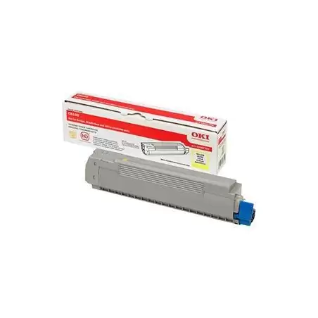 (43487709) OKI TONER AMARILLO C-8600/8800
