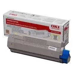 (43872305) OKI TONER AMARILLO C 5650 5750 TYPE C11